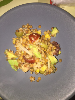Una foto de Ensalada de lentejas