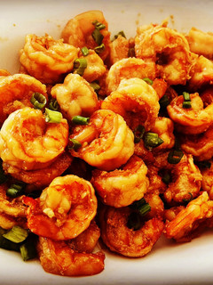 A picture of Sticky Honey Garlic Butter Shrimp.