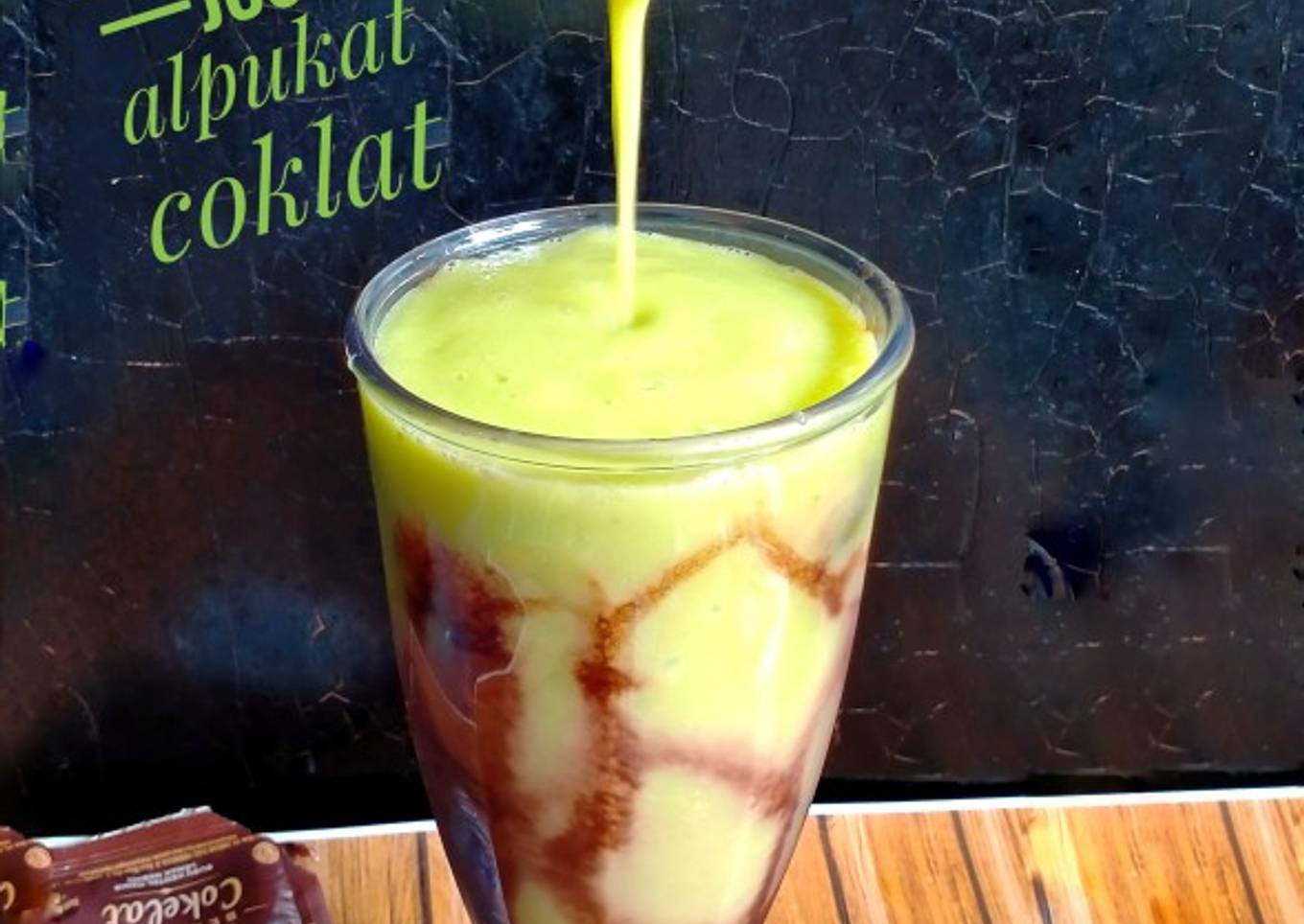 126)jus alpukat coklat