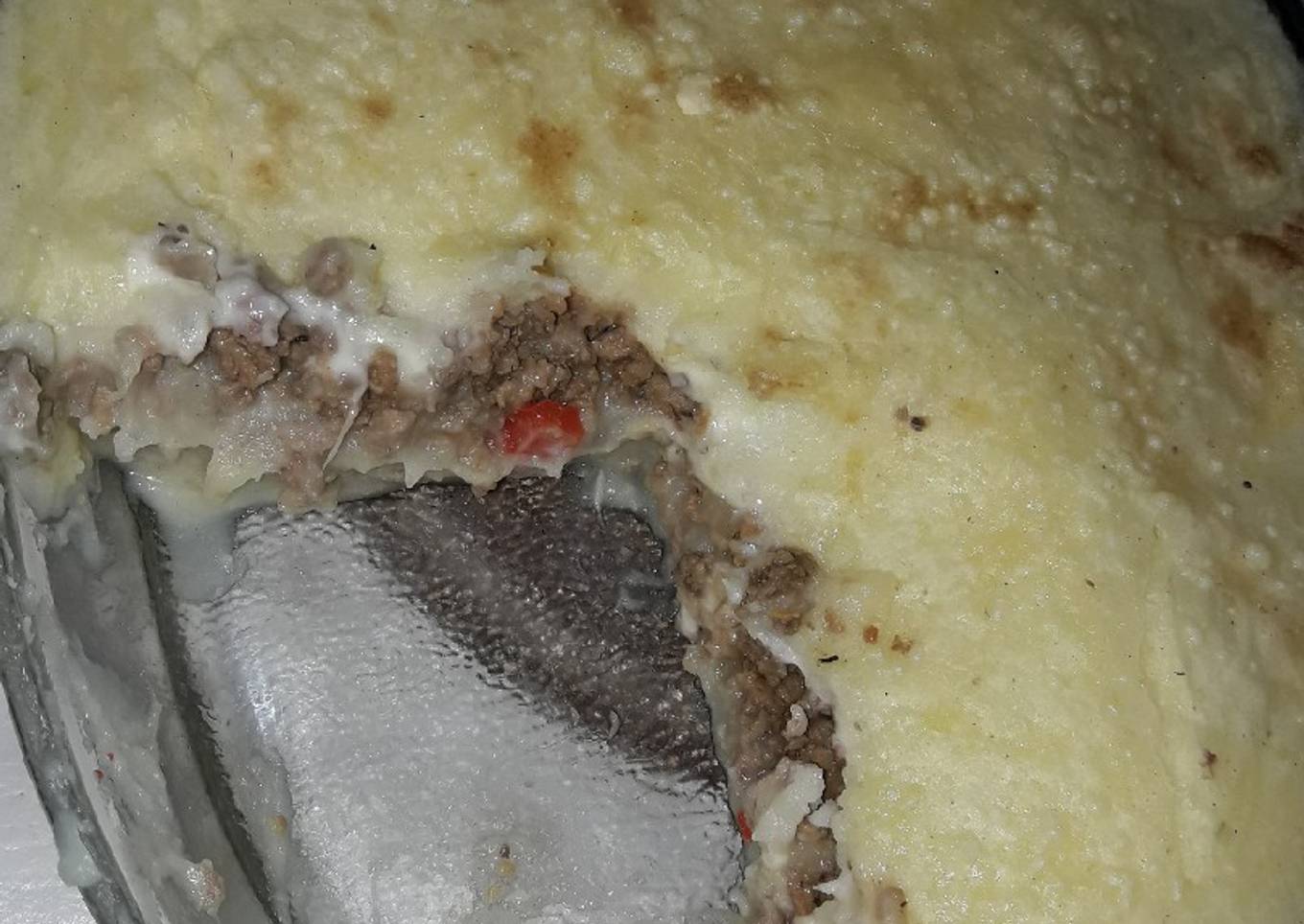 Pastel de carne y papa