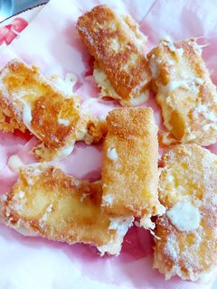 O poză a rețetei Cașcaval pane.