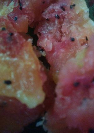 Foto resep Lepat ubi pelangi