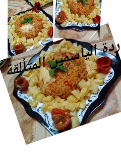 صورة لوصفة ارز بالتونة في الفرن