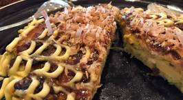 Hình ảnh món Bánh xèo Nhật Bản okonomiyaki (thịt lợn và bắp cải)