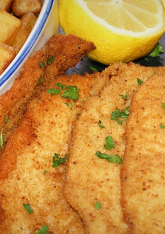 Una foto de Filetes de pollo empanados