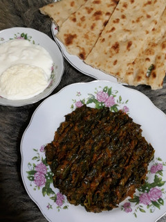 عکسی از دستور خوراک اسفناج