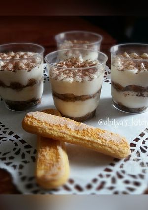 Foto resep Tiramisu eggless