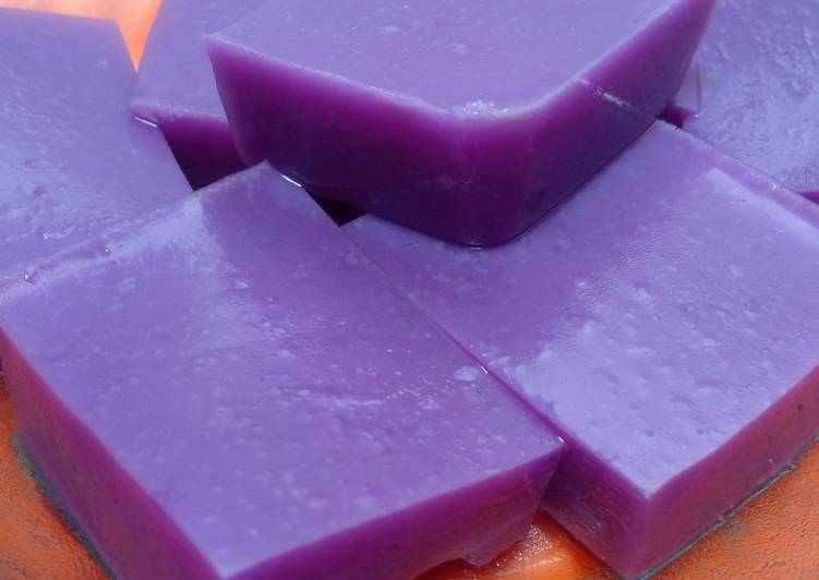 Agar-agar ubi ungu