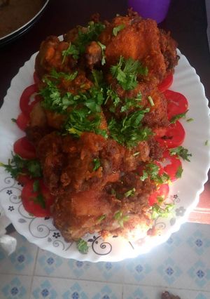 A picture of Breaded chicken.