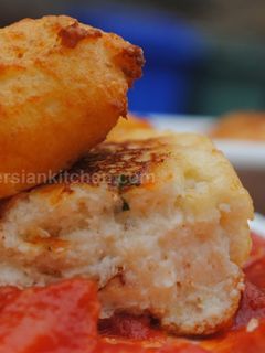 عکسی از دستور طرز تهیه فریتر ریکوتا