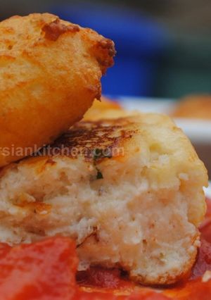 عکسی از دستور طرز تهیه فریتر ریکوتا
