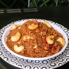 A picture of Foxtail Millet Halwa.