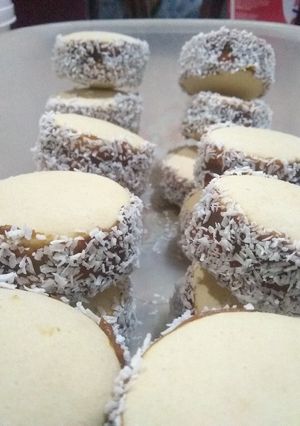 Una foto de Alfajores de maizena