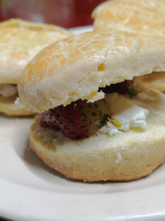 Una foto de Scones dulces