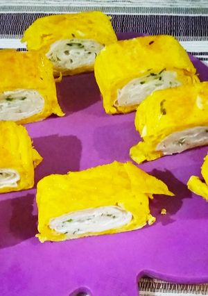 Foto resep Telur dadar Korea