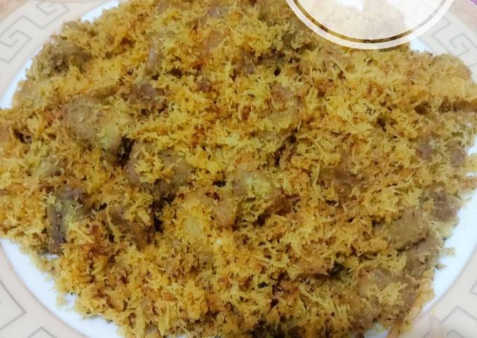 Ini dia! Resep enak membuat Serundeng Daging  sesuai selera