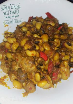 Foto resep Sambal goreng Hati Ampela & kacang tolo