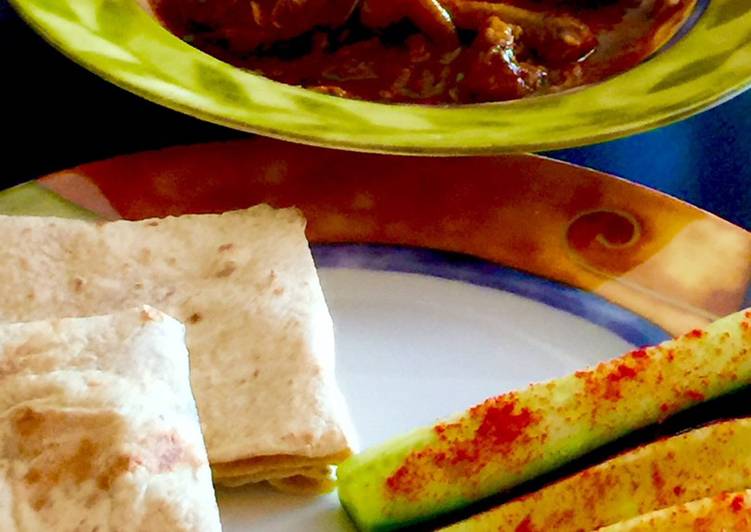 How to Prepare Homemade Chicken Curry With Roti