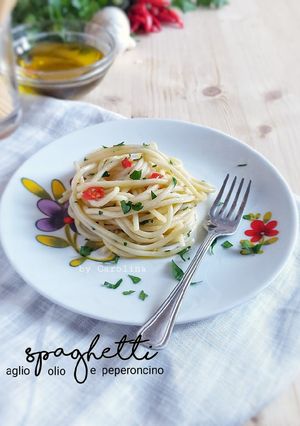 Foto resep Spaghetti Aglio Olio e Peperoncino