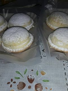 Una foto de Sorrentinos de dulce de batata (Masa de pastafrola)