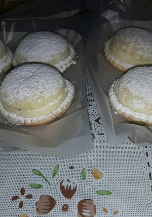 Una foto de Sorrentinos de dulce de batata (Masa de pastafrola)