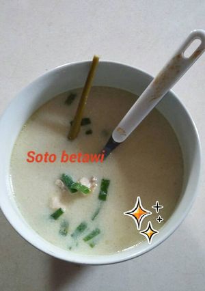 Foto resep soto betawi