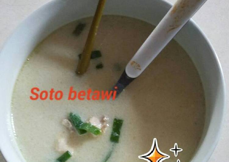 Langkah Mudah Membuat soto betawi Yang Laziss