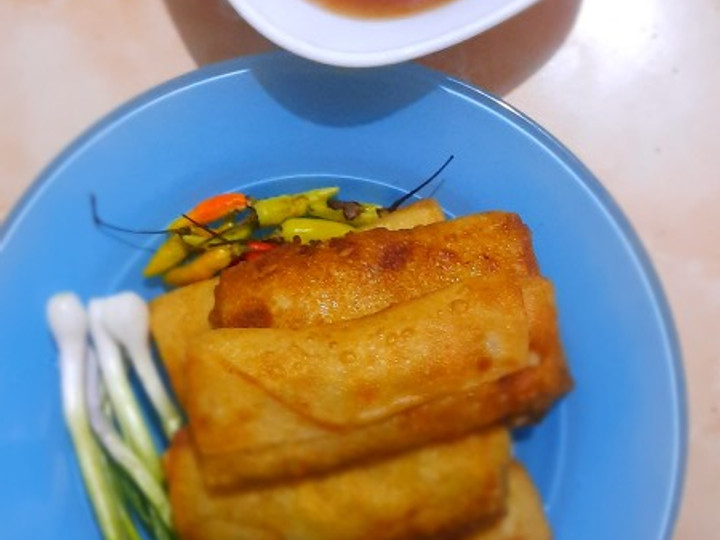 Resep Lumpia rebung home made Ekonomis Untuk Jualan