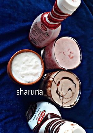 A picture of Flavoured Lassi.
