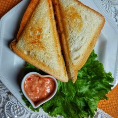 A picture of Pizza sandwiches.