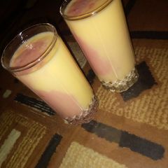 A picture of Watermelon and papaya smooth.