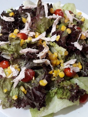 Cara Simple Menyiapkan Resep  Salad simple for Breakfast yang Lezat Sekali, Lezat Sekali
