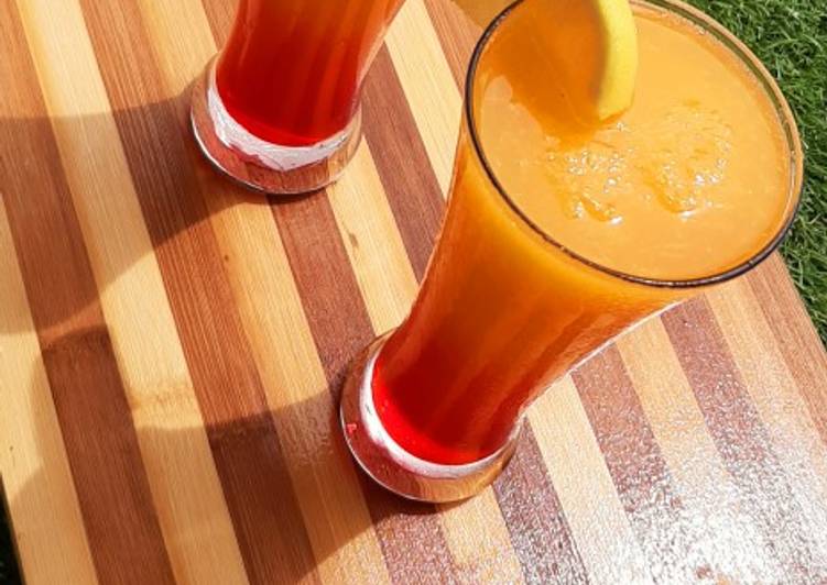 Simple Way to Make Homemade Sunrise cocktail