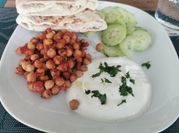 Une photo de pain pita