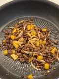 Tumis daging kentang (kids friendly)