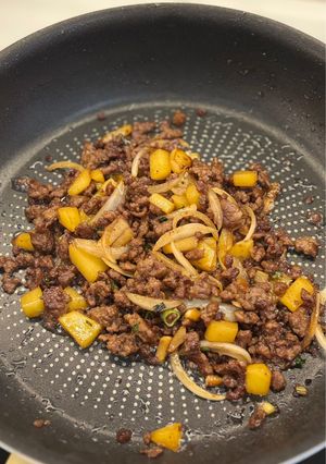 Foto resep Tumis daging kentang (kids friendly)