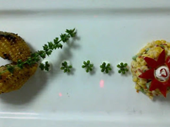 Simple Way Prepare Recipe Grilled corn & Corn salad that is Can Pamper Your Tongue, Can Spoil the Tongue}