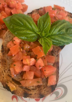 A picture of Tomato Bruschetta.