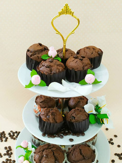 Foto resep Choco chip muffins
