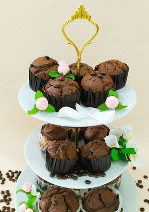 Foto resep Choco chip muffins