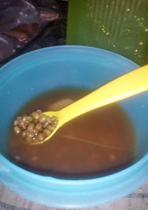Foto resep Bubur kacang ijo tanpa santan