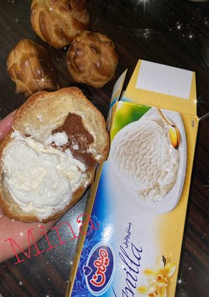 عکسی از دستور نان بستنی