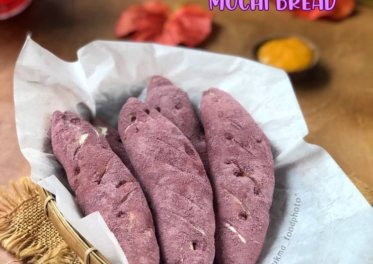 Langkah Mudah untuk Membuat Sweet Potato Mochi Bread Anti Gagal