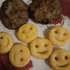 A picture of Simple haché steak.