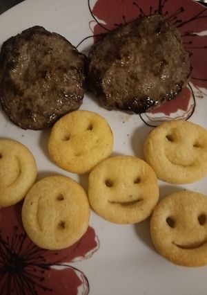 A picture of Simple haché steak.