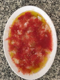 Una foto de Esqueixada de bacalao