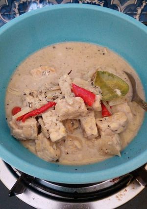 Foto resep Jangan Tempe Lombok merah