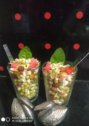 A picture of Sprouted salad.