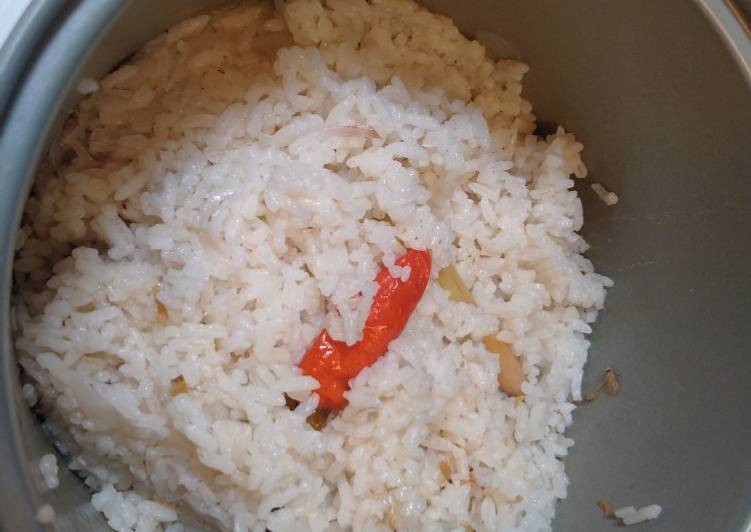 Cara Bikin Nasi liwet magicom yang Enak