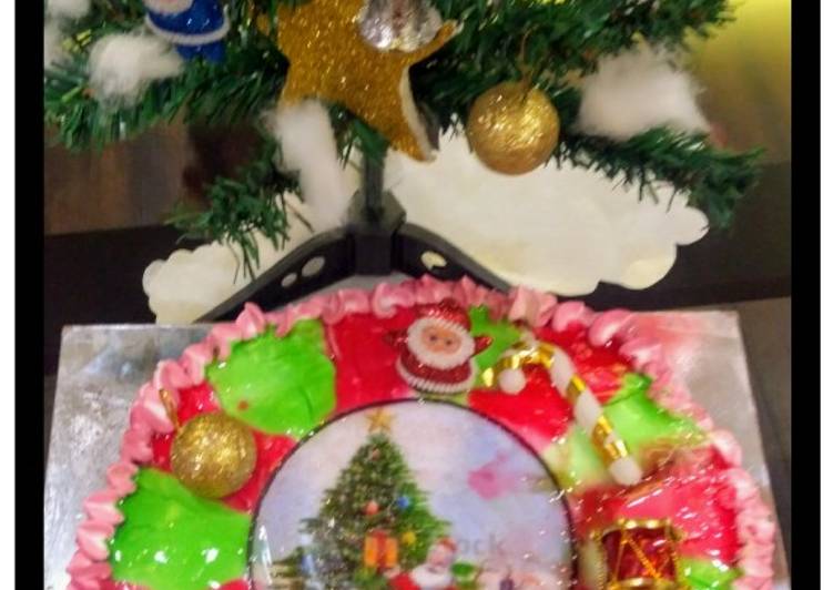 Easiest Way to Prepare Perfect Jel Christmas Cake